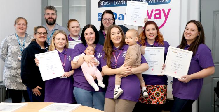 new breastfeeding peer support volunteers