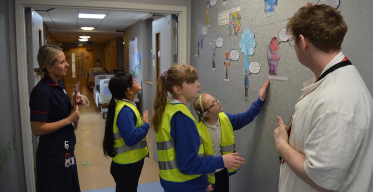 doncaster deaf school students help improve hospital care for young patients
